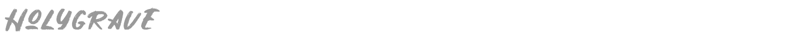 Holygrave font preview