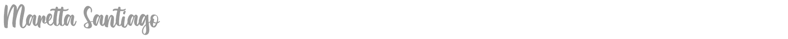 Maretta Santiago font preview