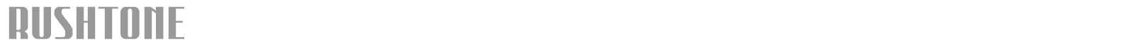 Rushtone font preview