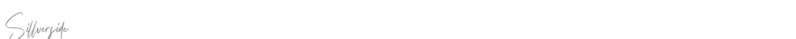 Sillverside font preview