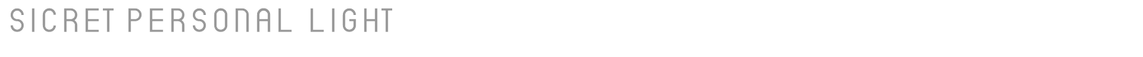 Sicret font preview