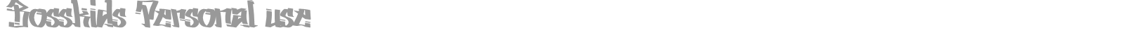 Bosskids font preview