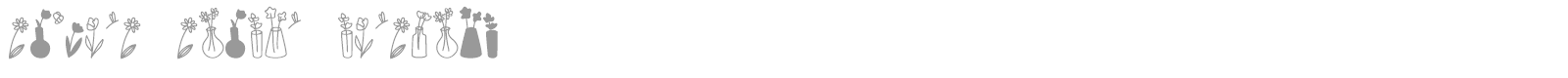 Growing Garden font preview