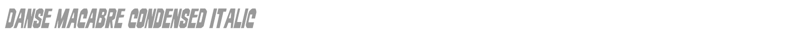 Danse Macabre font preview