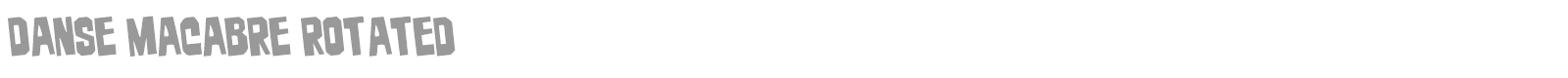 Danse Macabre font preview