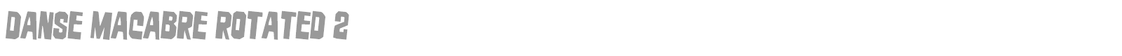 Danse Macabre font preview