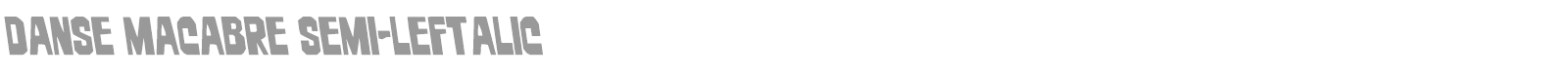 Danse Macabre font preview