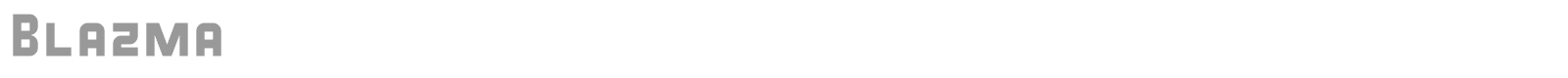 Blazma font preview