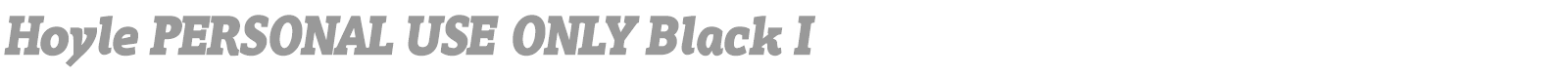 Hoyle font preview
