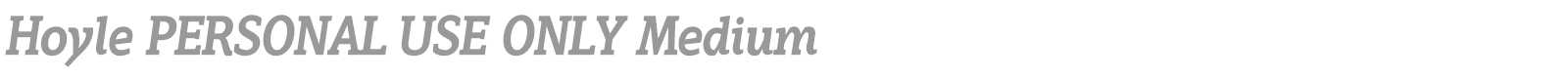 Hoyle font preview