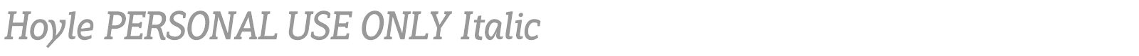 Hoyle font preview