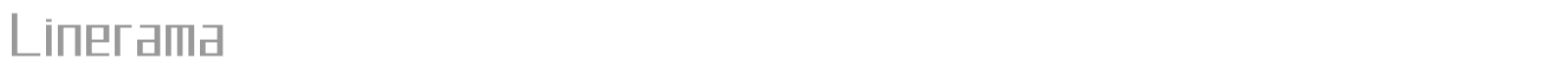 Linerama font preview