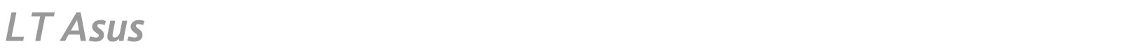 LT Asus font preview