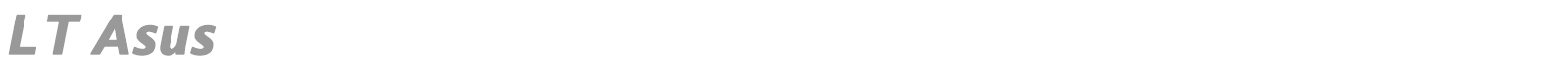 LT Asus font preview