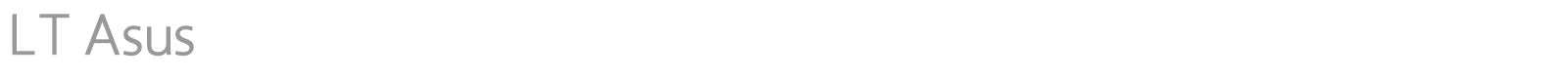 LT Asus font preview
