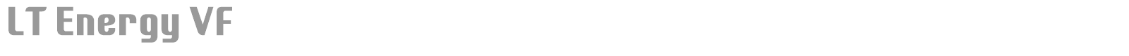 LT Energy font preview