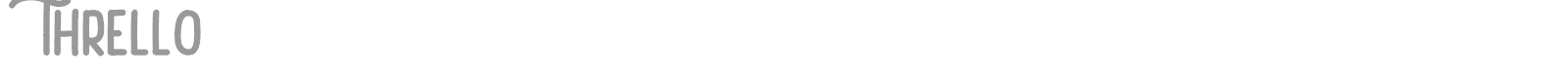 Thrello font preview
