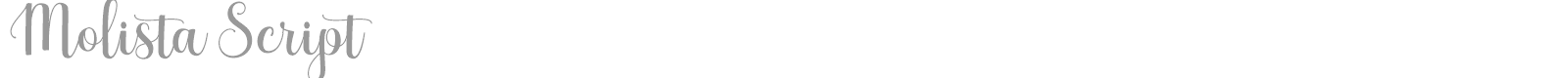 Molista font preview