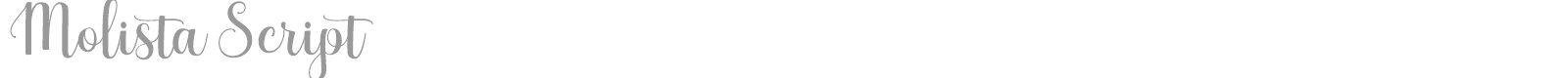 Molista font preview