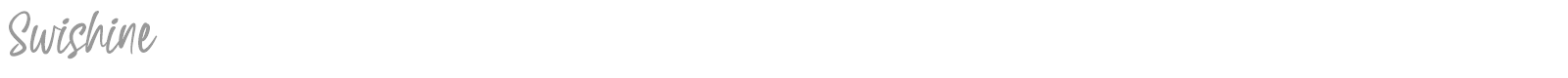 Swishine font preview