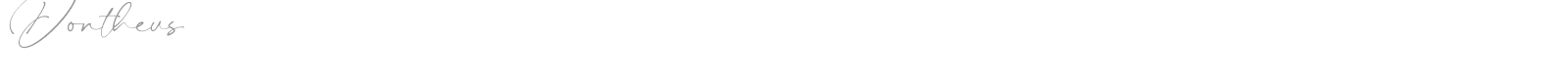 Dontheus font preview