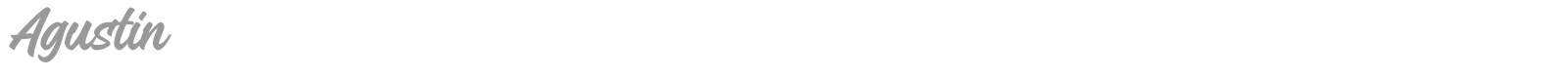 Agustin font preview