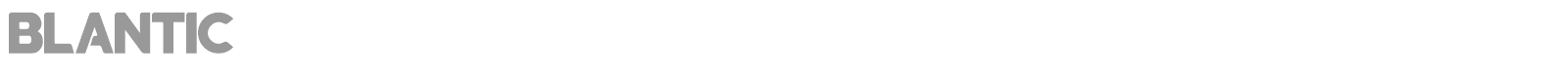 Blantic font preview