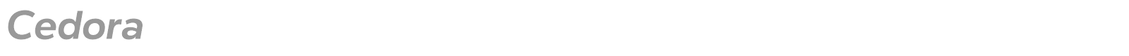 Cedora font preview