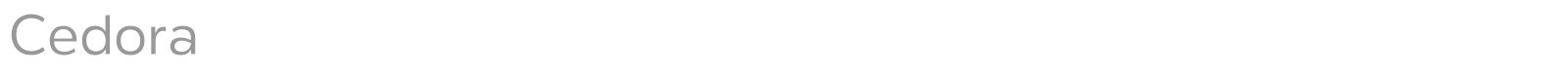 Cedora font preview