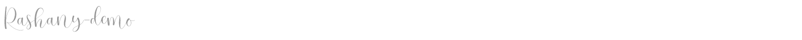 Rashany font preview