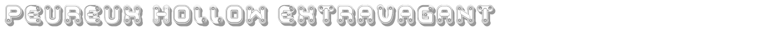 Peureux font preview