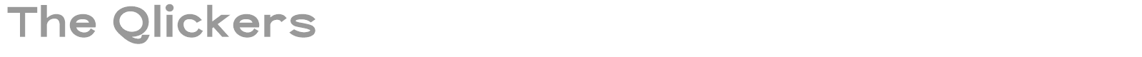 The Qlickers font preview
