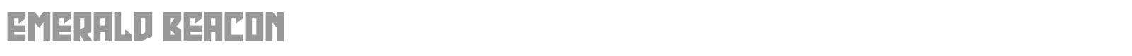 Emerald Beacon font preview