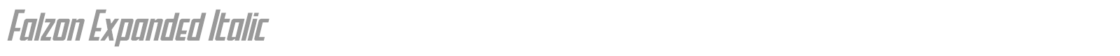 Falzon font preview