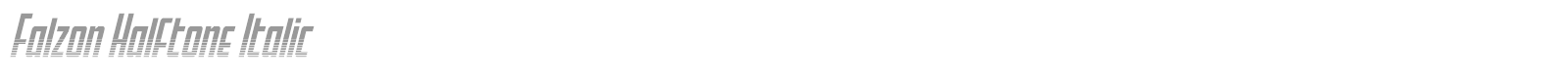 Falzon font preview