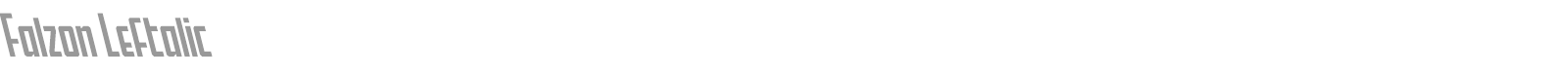 Falzon font preview