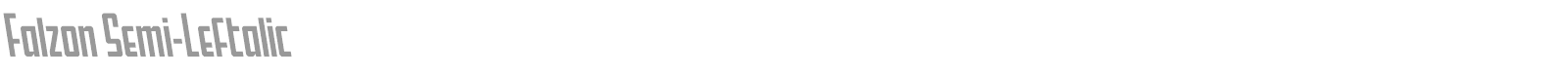 Falzon font preview