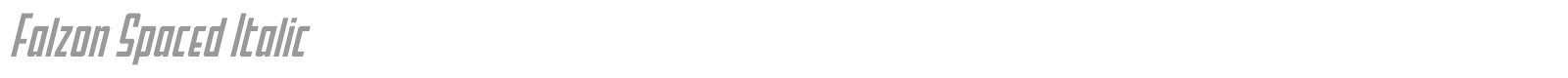 Falzon font preview