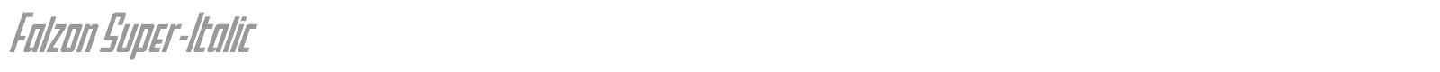 Falzon font preview