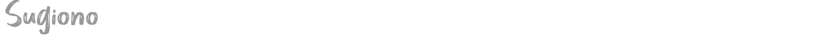 Sugiono font preview