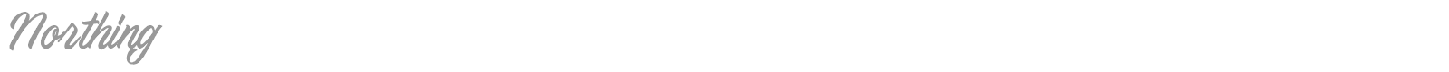 Northing font preview