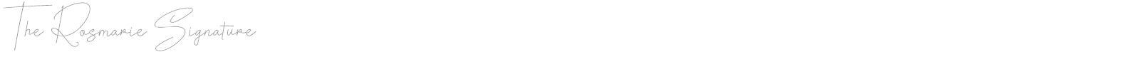 The Rosmarie Signature font preview