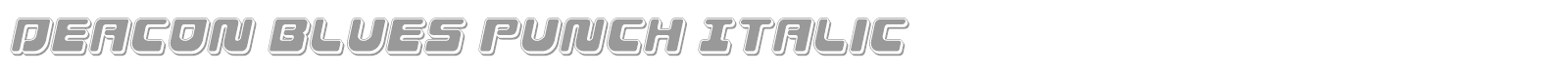 Deacon Blues font preview