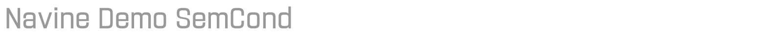 Navine font preview