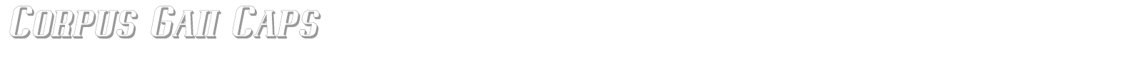 Corpus Gaii font preview