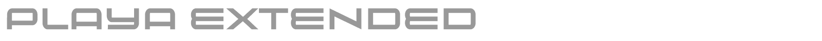 Playa font preview
