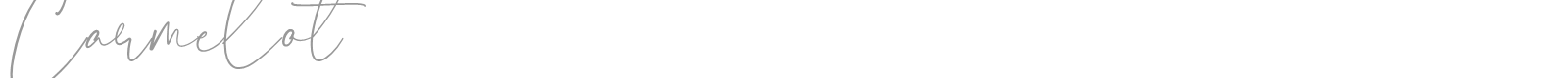 Carmelot font preview