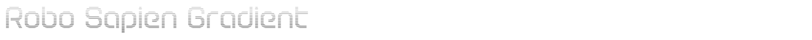 Robo Sapien font preview