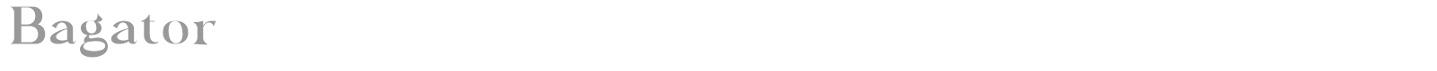 Bagator font preview