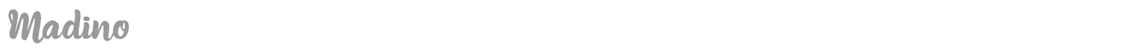 Madino font preview